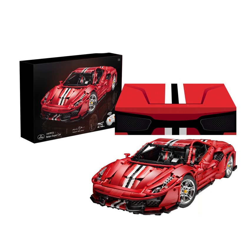 MASTER Red Super Car 1:8 (C61043W)